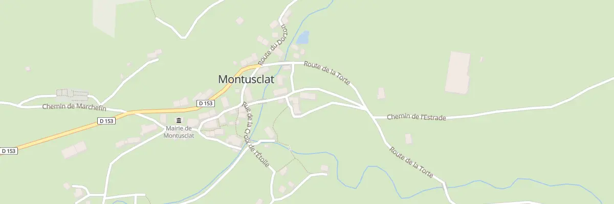 Plan du 5026 Le Bourg à Montusclat