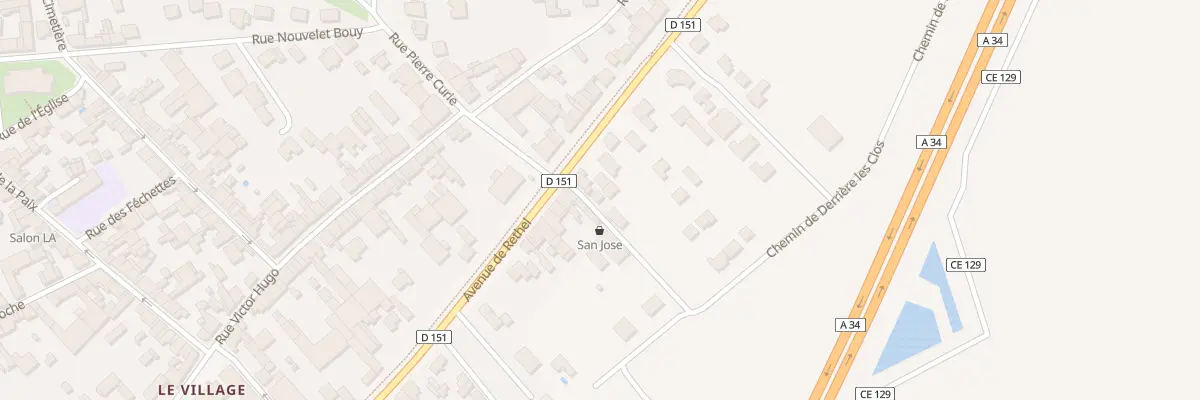 Plan du 1 Rue de la Voie Carlat à Witry-lès-Reims
