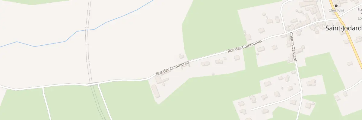 Plan du 390 Rue des Communes à Saint-Jodard