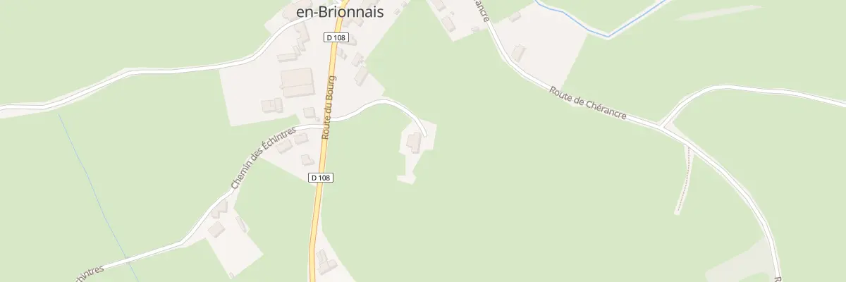 Plan du 5015 Les Cours Chandon à Saint-Didier-en-Brionnais
