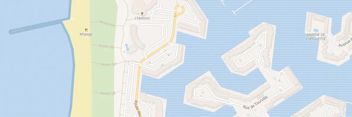 Plan du 156 Rte des Marines au Grau-du-Roi
