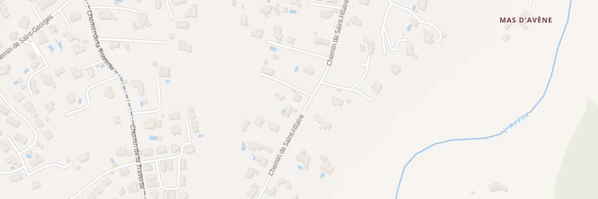 Plan du 67 Che de Saint Hilaire à Saint-Privat-des-Vieux