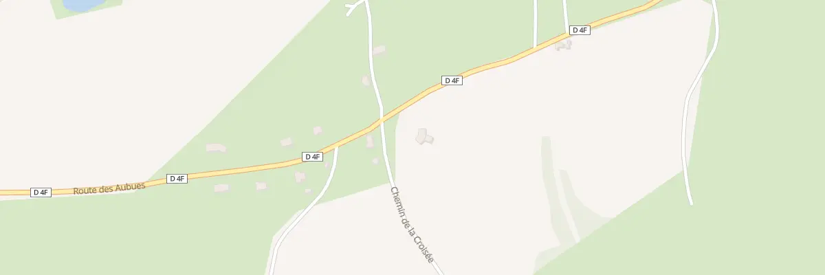 Plan du 1 Che de la Croisee à Sincey-lès-Rouvray