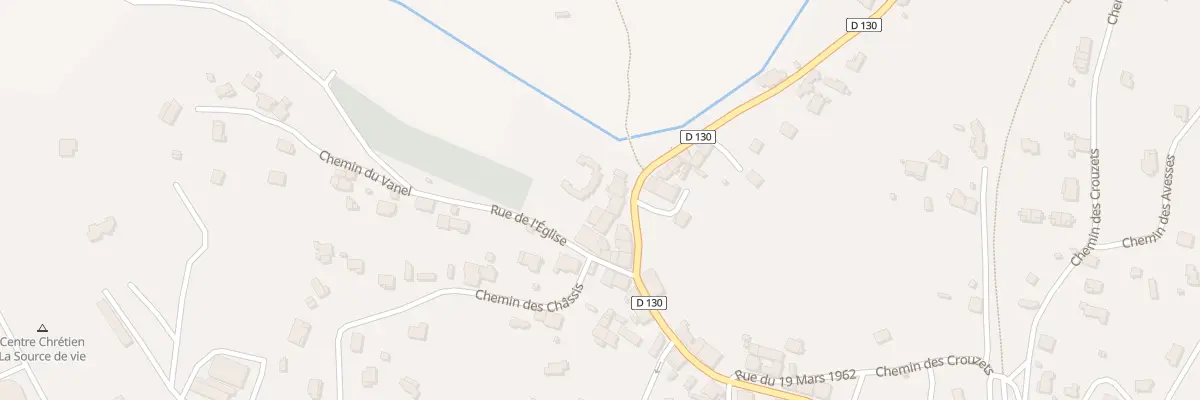 Plan du 7 Rue du Piquefate à Gagnières