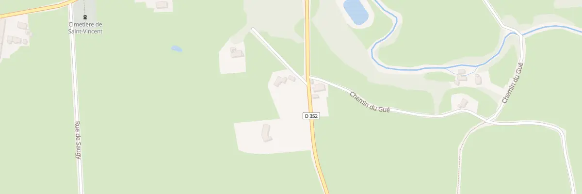 Plan du 478 Rte de Paray à Saint-Vincent-Bragny