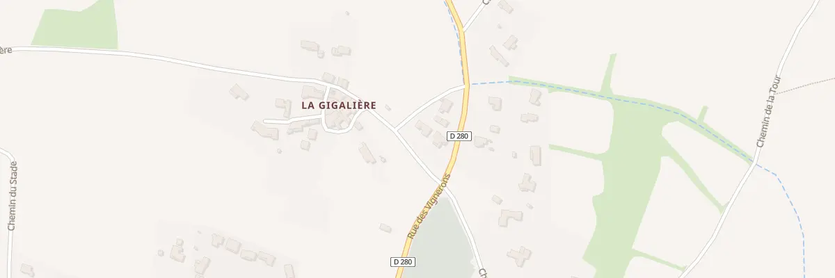 Plan du 48 Che de la Gigalière à Saint-Hilaire-de-Brethmas