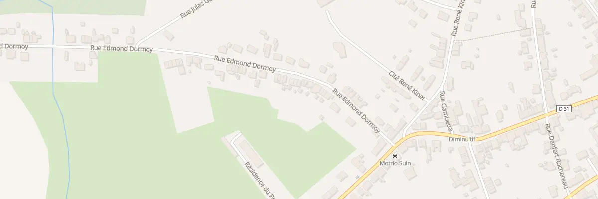 Plan du 11 Rue Edmond Dormoy à Saint-Michel