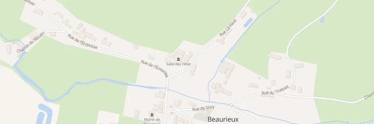 Plan du 107 Rue Là Haut à Beaurieux