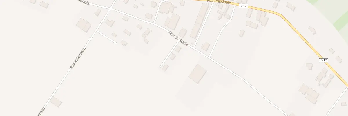 Plan du 20 Rue du Stade à Vélye