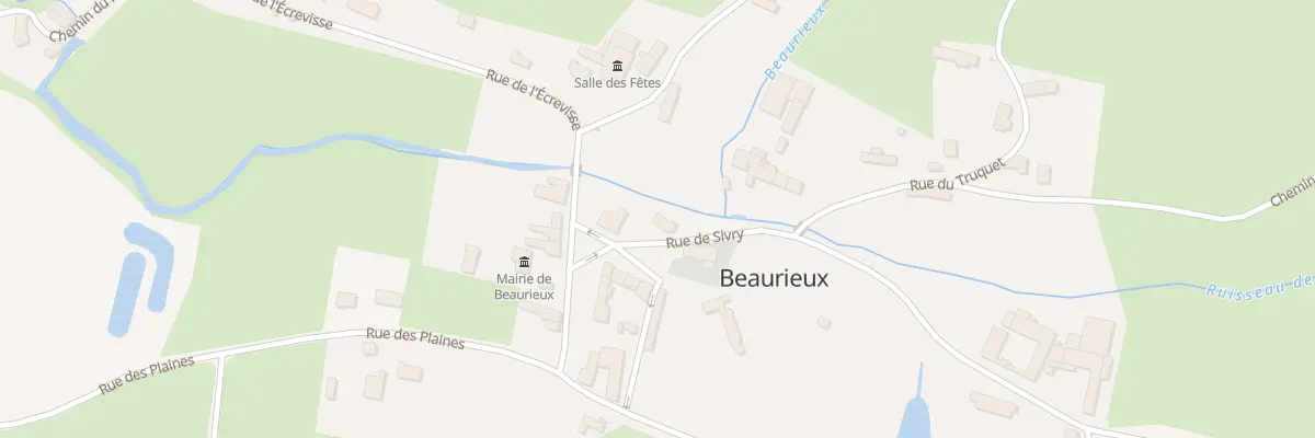 Plan du 2 Vc La Place à Beaurieux