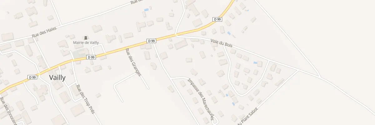 Plan du 14 Imp des Marechaudes à Vailly