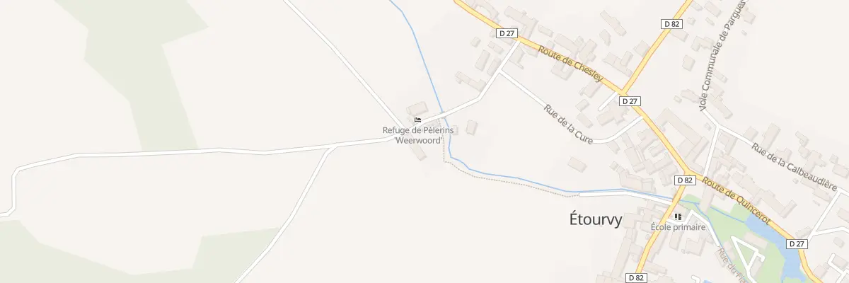 Plan du 3 Che de la Grande Montée à Étourvy