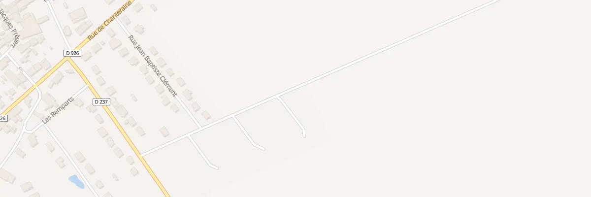 Plan du 8 Rue Jean-Baptiste Lully à Asfeld