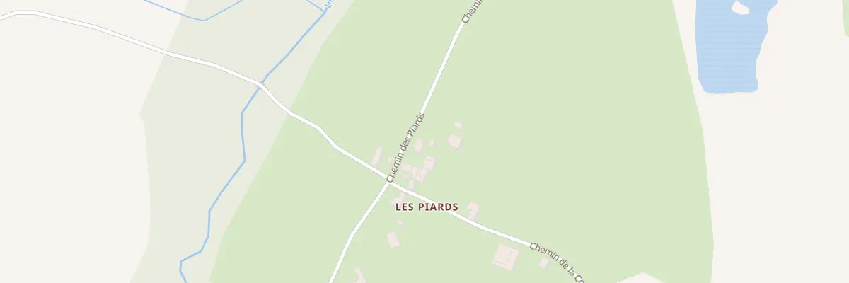 Plan du 2369 Che des Piards à Mornand-en-Forez