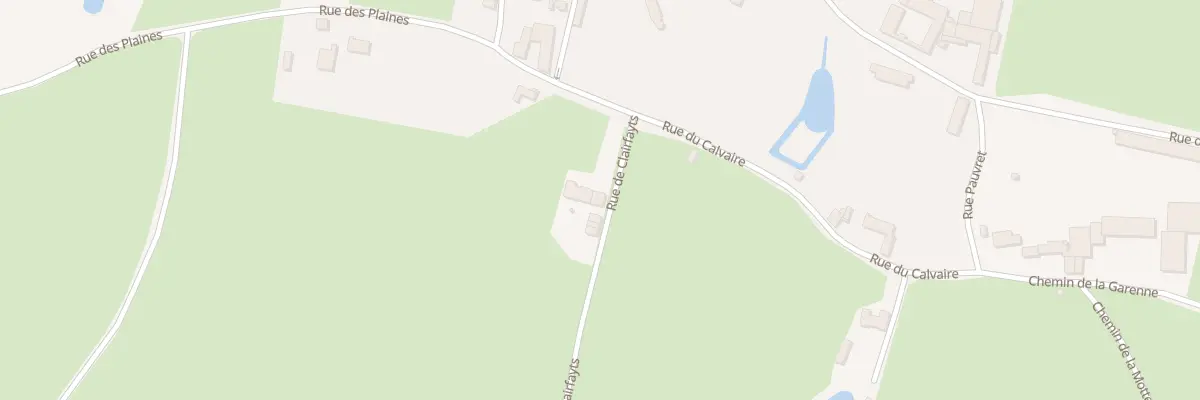 Plan du 250 Rue de Clairfayts à Beaurieux