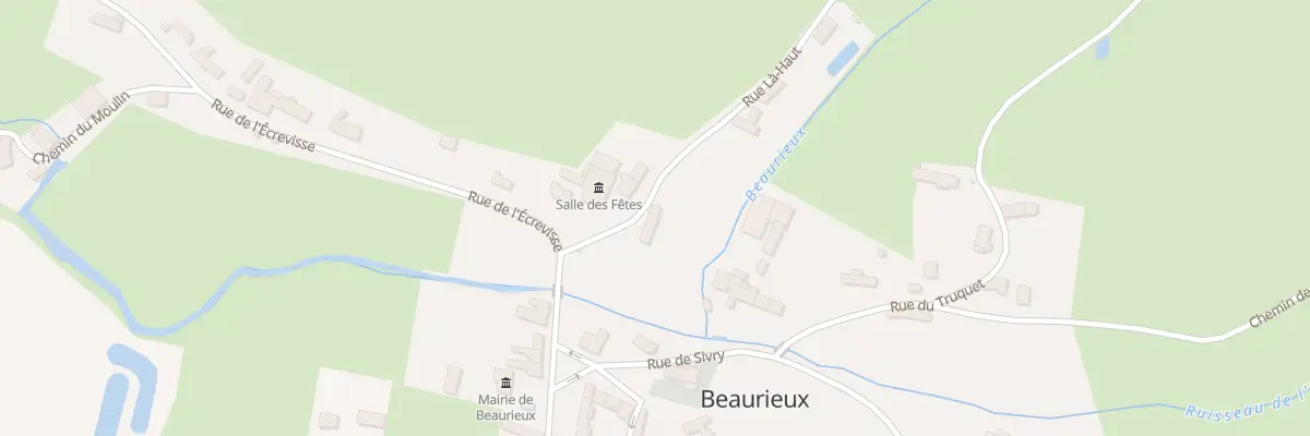 Plan du 102 Rue Là Haut à Beaurieux