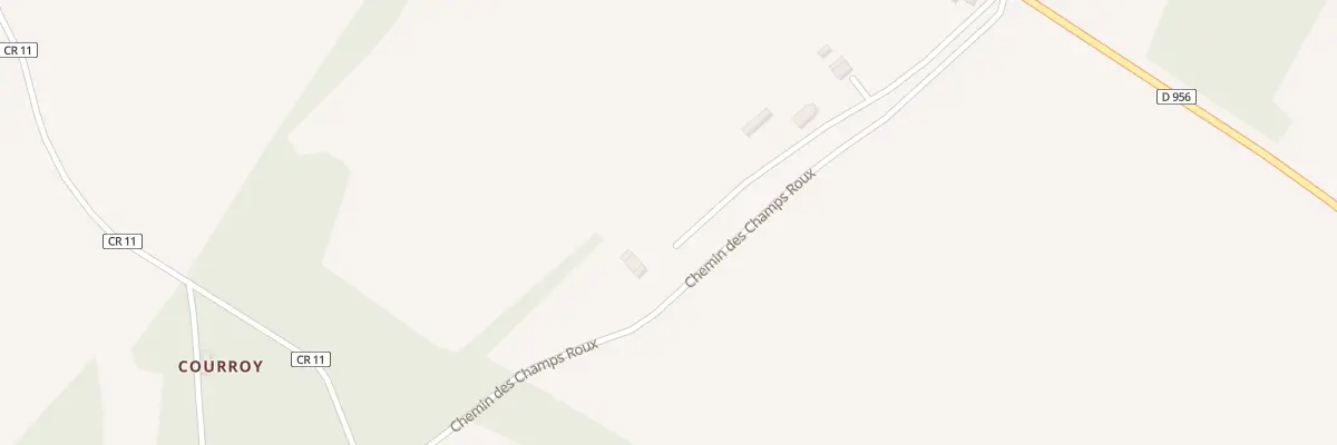 Plan du 5 Rte d’Auxerre à Étivey