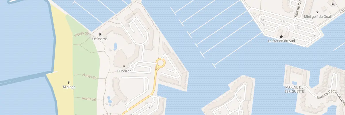 Plan du 212 Rte des Marines au Grau-du-Roi