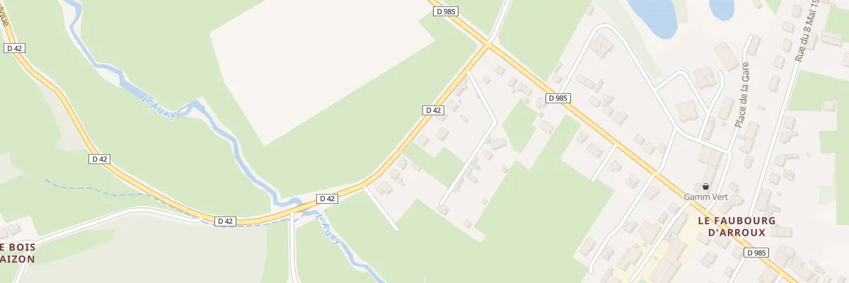 Plan du 9416 Rte d’Issy l’Evêque à Toulon-sur-Arroux