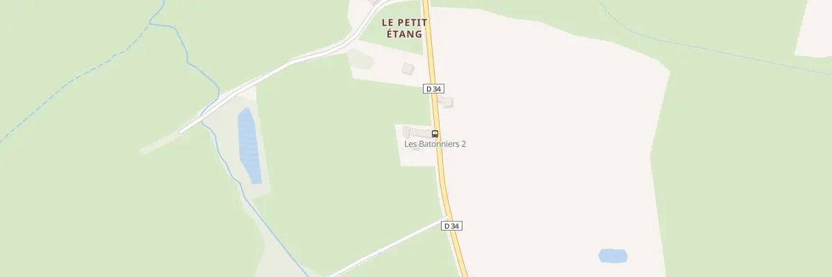 Plan du 588 Rte de Bornat à Poisson