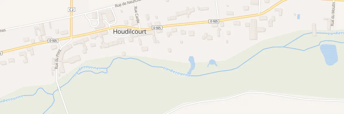 Plan du 5037 Le Village à Houdilcourt