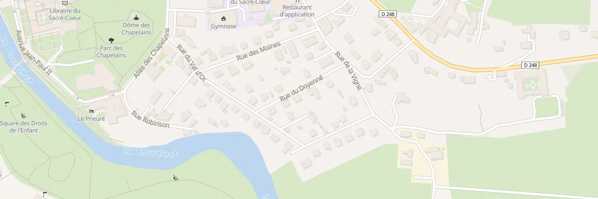 Plan du 4 Rue du Doyenné à Paray-le-Monial