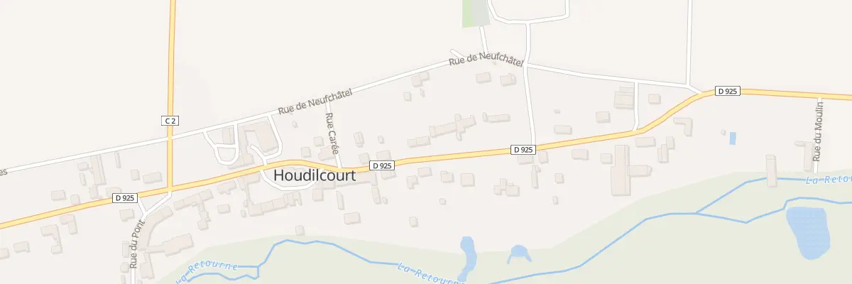 Plan du 5024 Le Village à Houdilcourt