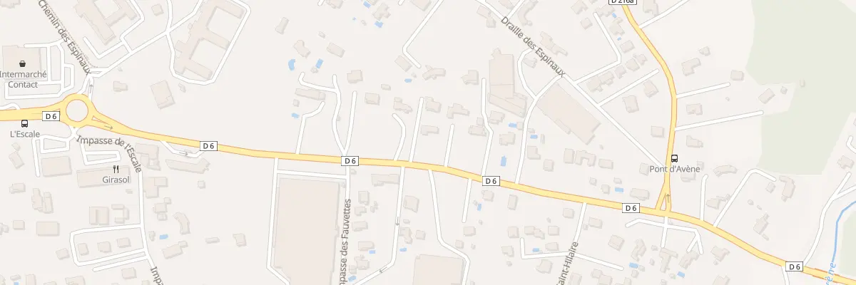 Plan du 92A Rte de Bagnols à Saint-Privat-des-Vieux