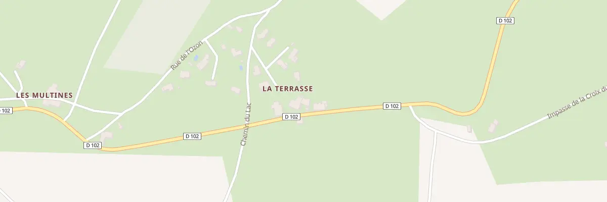 Plan du 2301 Rte de Saint-Marcellin à Boisset-Saint-Priest