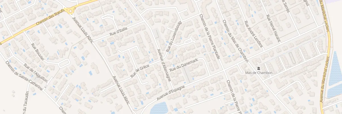 Plan du 9 Rue du Luxembourg à Lunel