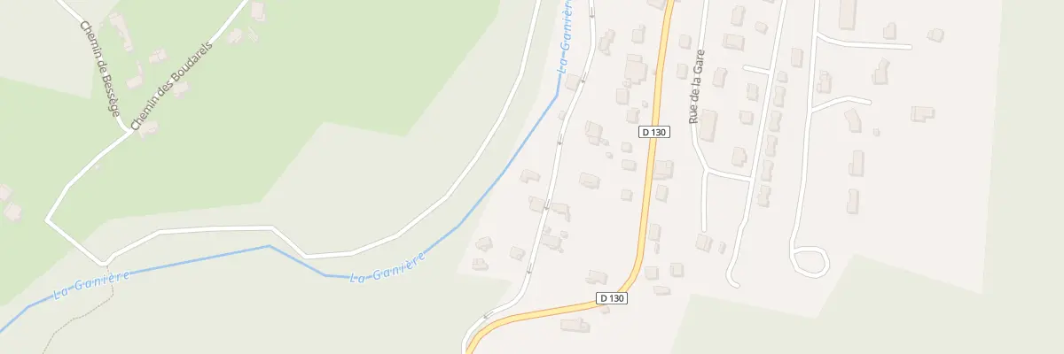 Plan du 502 Rive de la Ganière à Gagnières