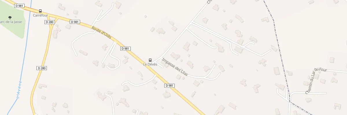Plan du 36 Imp des Lilas à Saint-Hilaire-de-Brethmas