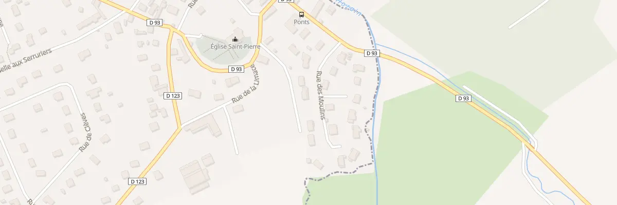 Plan du 10 Rue des Moulins à Isle-Aumont