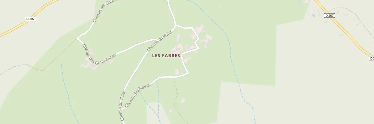 Plan du 5126 Les Fabres à Payzac