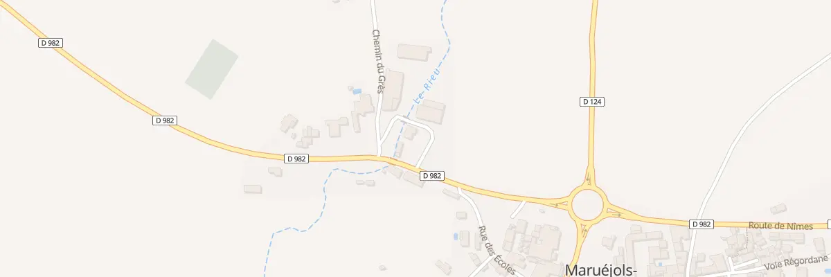 Plan du 4 Qua de Monteillan à Maruéjols-lès-Gardon