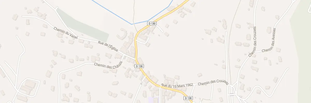 Plan du 4 Rue du Piquefate à Gagnières
