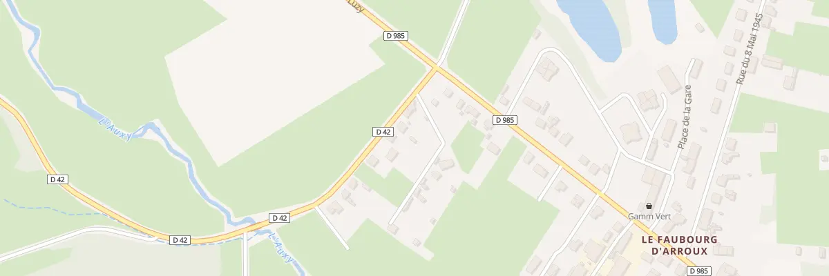Plan du 9417 Rte d’Issy l’Evêque à Toulon-sur-Arroux