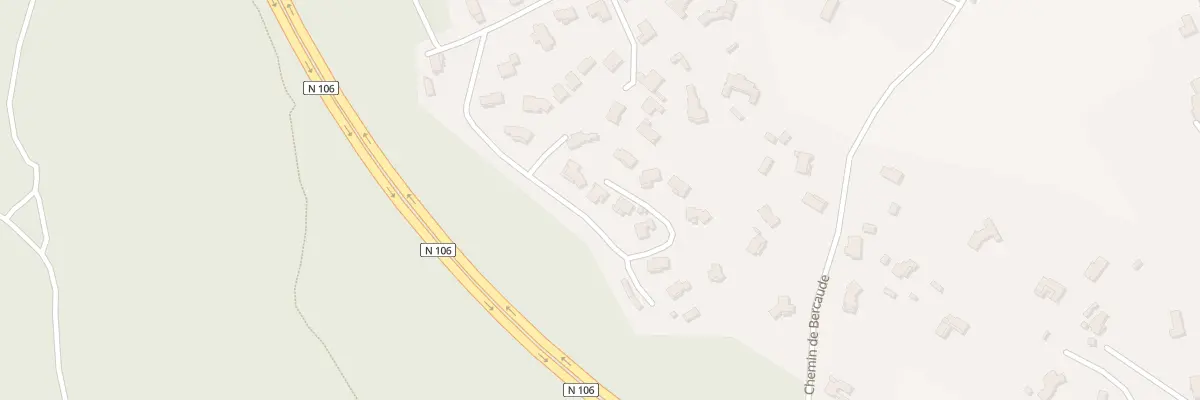 Plan du 739 Che du Mas de la Corse à Vézénobres
