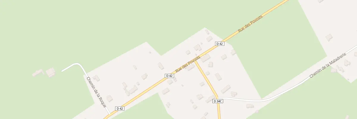 Plan du 40 Rue des Povosts à Chaource