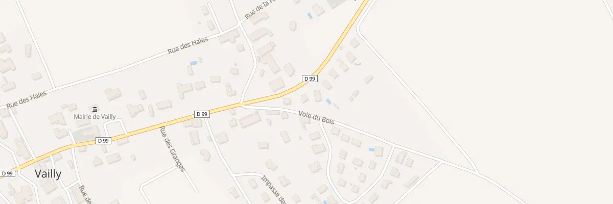 Plan du 2 Rue des Vignes à Vailly