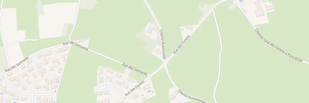 Plan du 936 Che Buissonier à Vougy