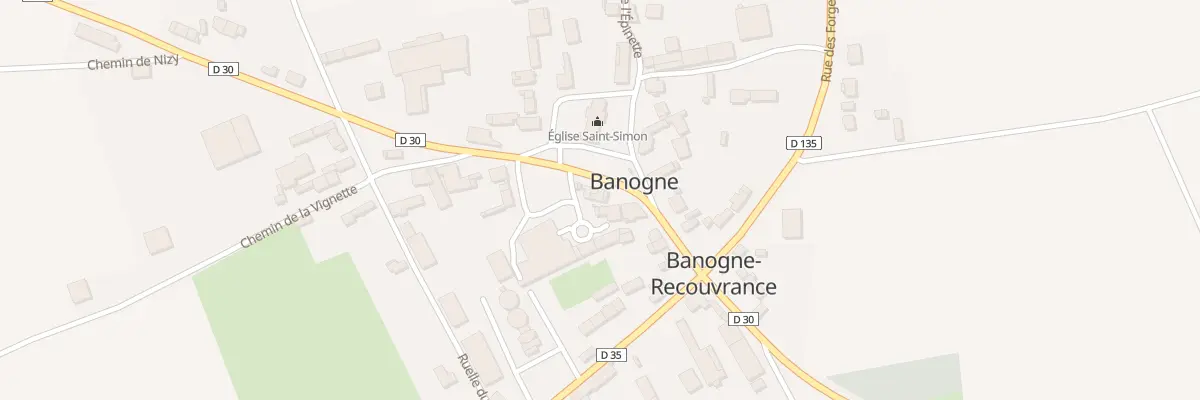 Plan du 11 Rue de la Libération à Banogne-Recouvrance