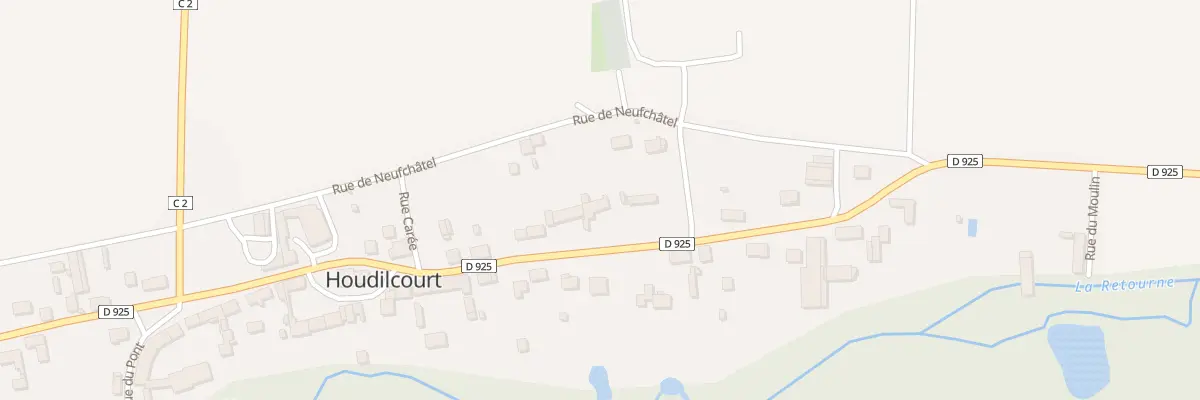 Plan du 5026 Le Village à Houdilcourt