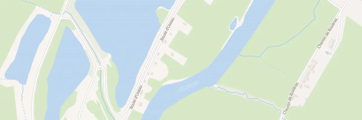 Plan du 5711 Rte d’Uxeau à Toulon-sur-Arroux