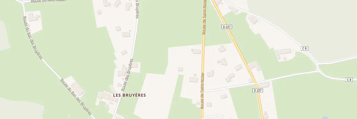 Plan du 164 Rte de Saint Nizier à Fleury-la-Montagne