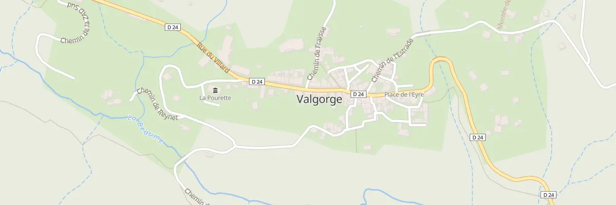 Plan du 5071 Le Village à Valgorge