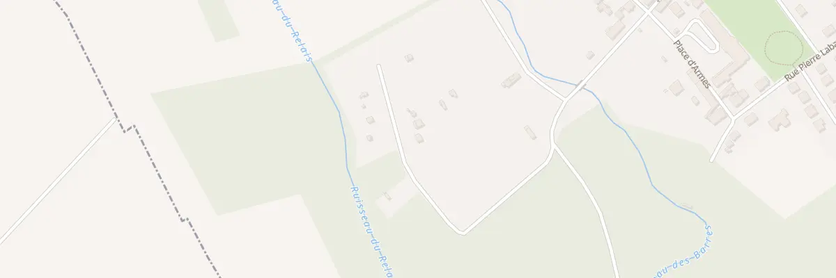 Plan de Le-Bois-De-La-Commune à Saint-Germainmont