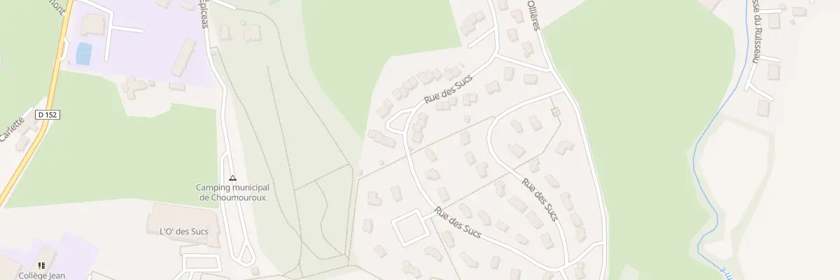 Plan du 625 Rue des Sucs à Yssingeaux