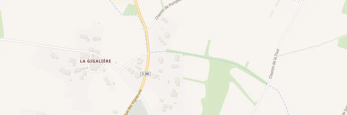 Plan du 908 Rue des Vignerons à Saint-Hilaire-de-Brethmas