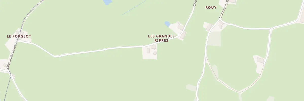 Plan du 315 Che des Rippes à Briant